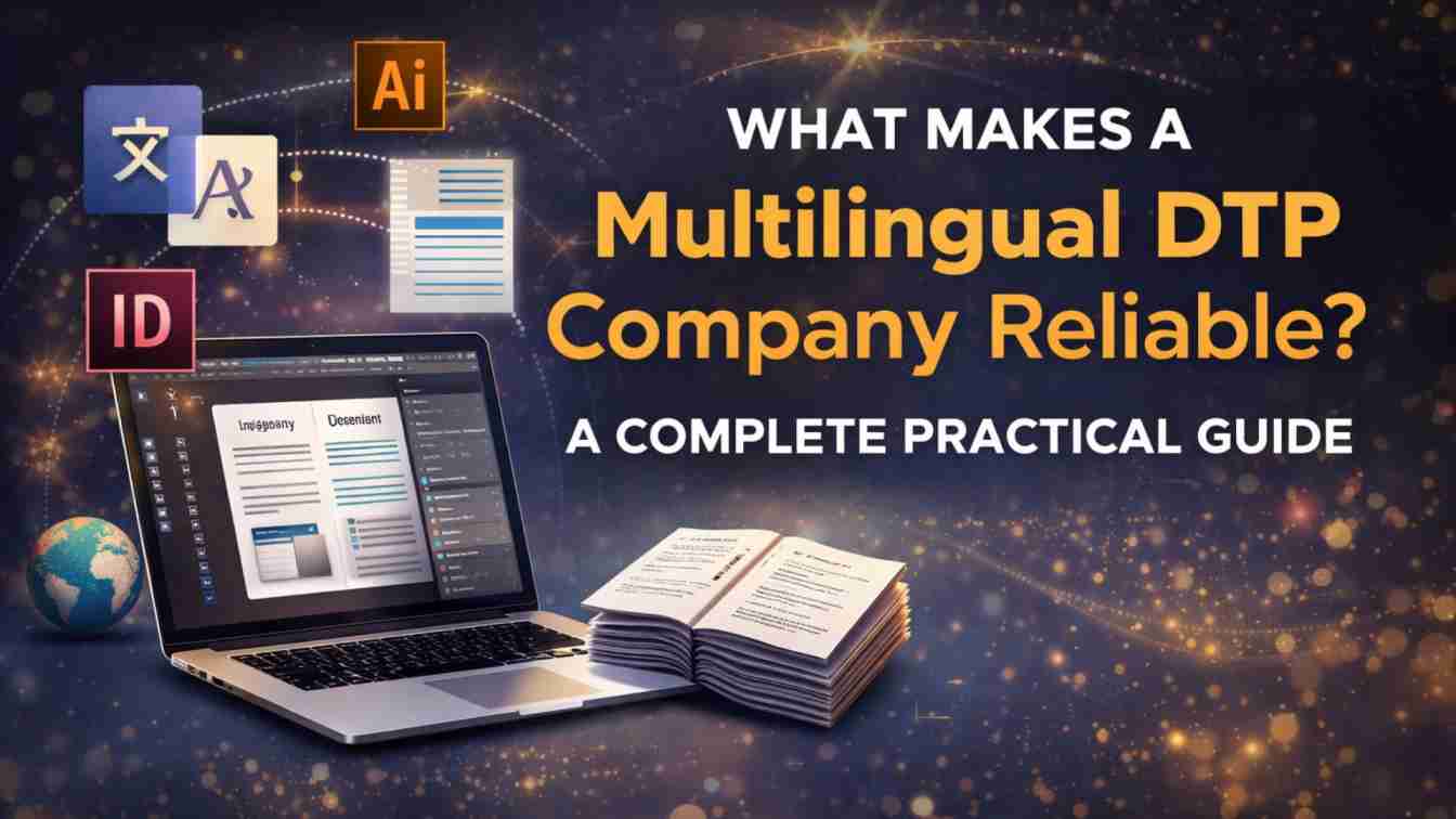 What Makes a Multilingual DTP Company Reliable? A Complete Practical Guide